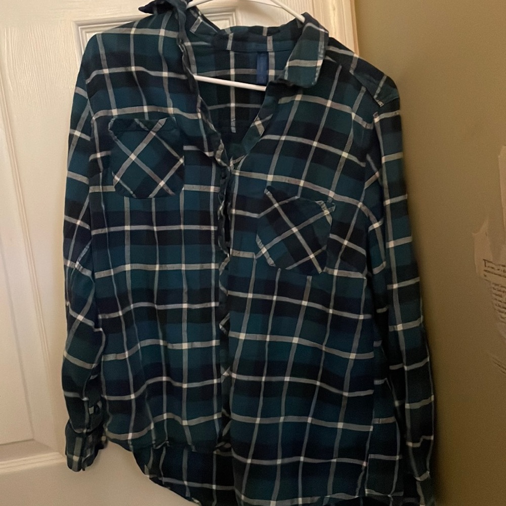 Blue flannel